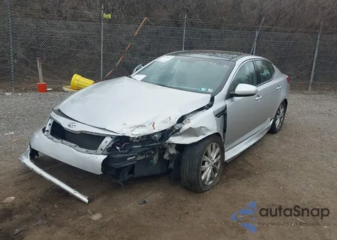 2014 Kia Optima Ex из США, поврежденный, VIN 5XXGN4A71EG279385